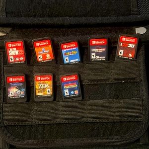 8 Nintendo Switch Games Bundle/no boxes